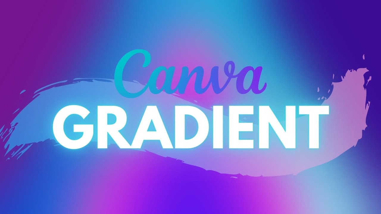 Как создать собственные градиенты в Canva