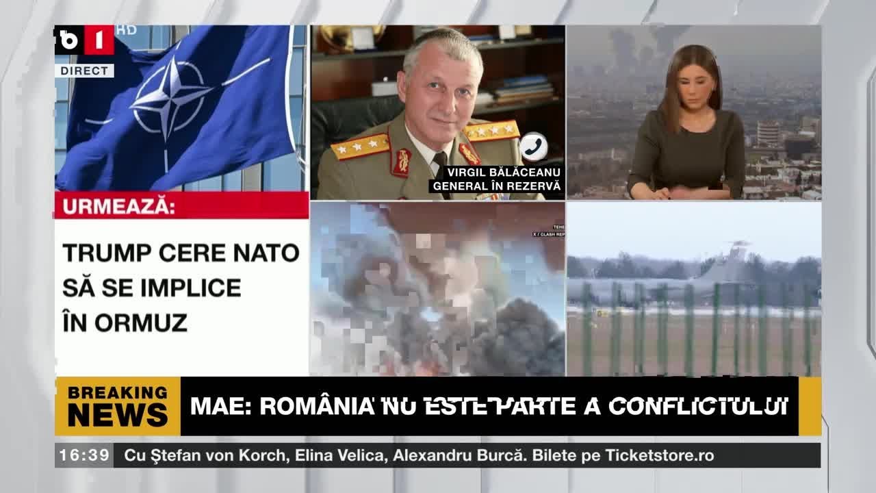 V.BĂLĂCEANU, GEN(R), DESPRE AMENINȚĂRILE IRANULUI CĂTRE ROMÂNIA