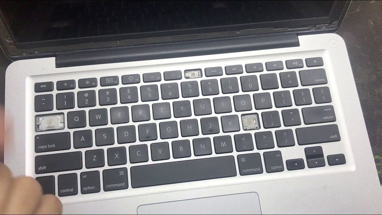 Como encaixar teclas do Mac Pro A1278, A1178 e Mac Air A1237, A1137