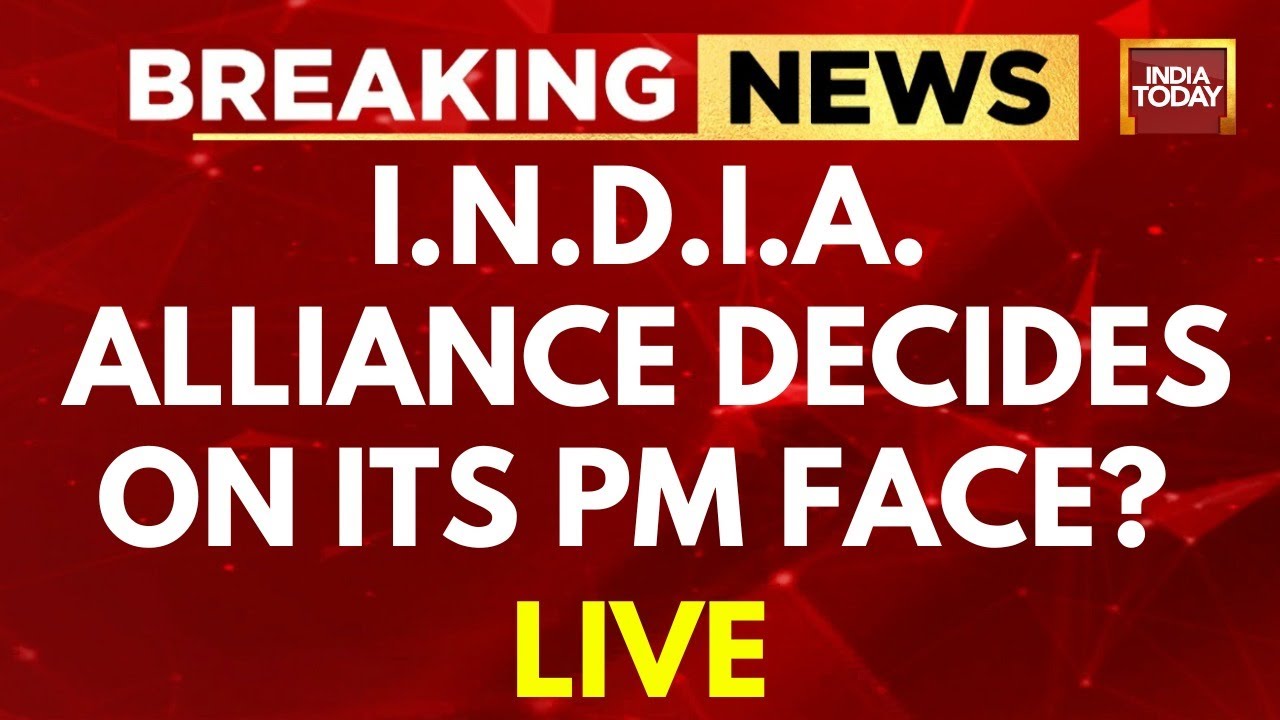 LIVE: 'INDIA' Alliance Announces Its PM Face | Mallikarjun Kharge To Be INDIA Bloc&rsquo;s PM Candidate