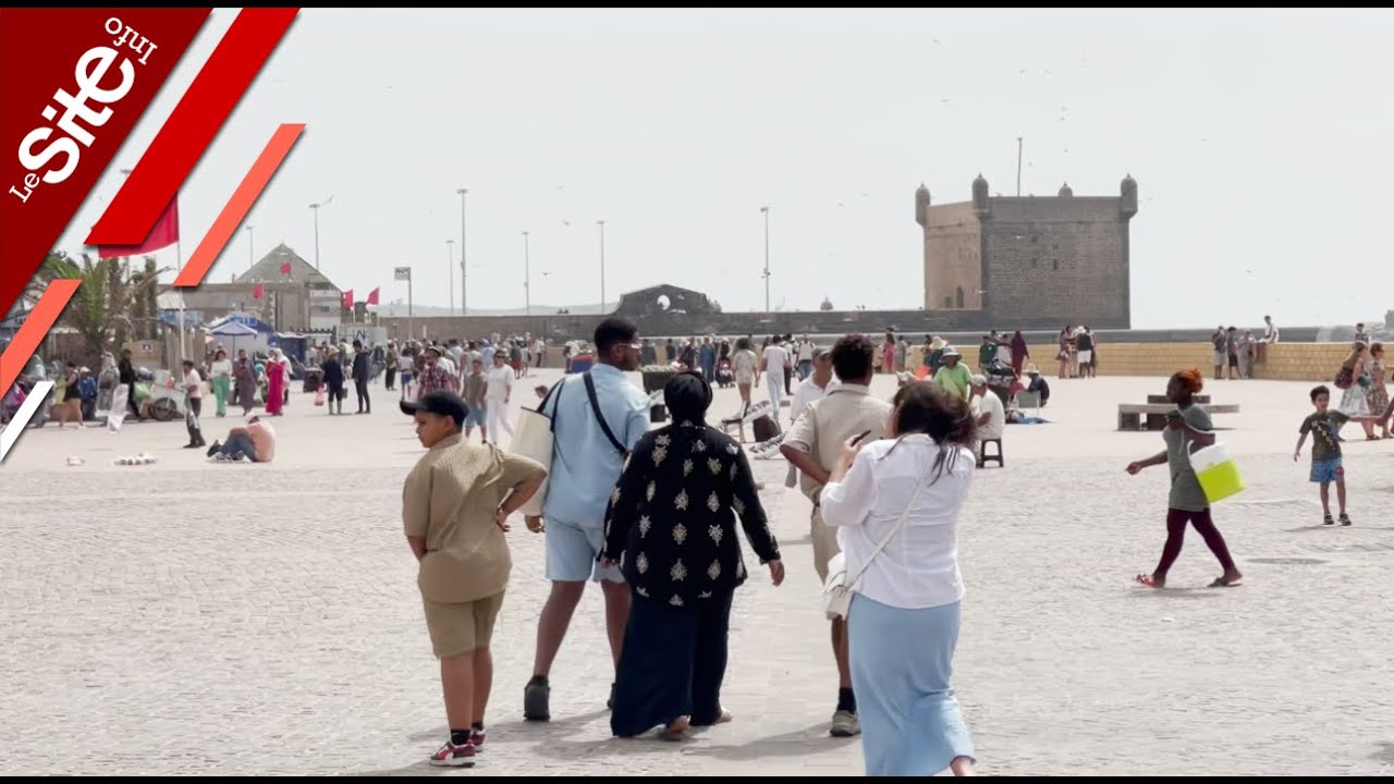 إقبال كبير للسياح المغاربة والأجانب على مدينة الصويرة