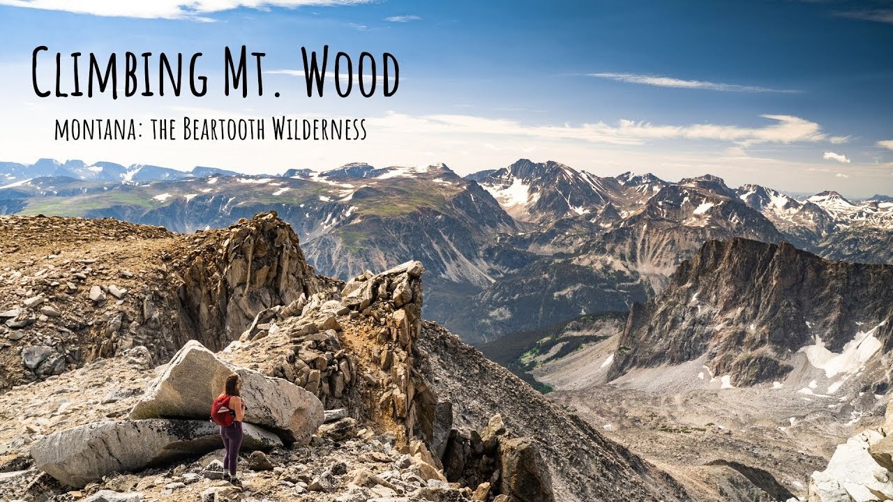 Climbing Mt. Wood | Montana Beartooth Wilderness