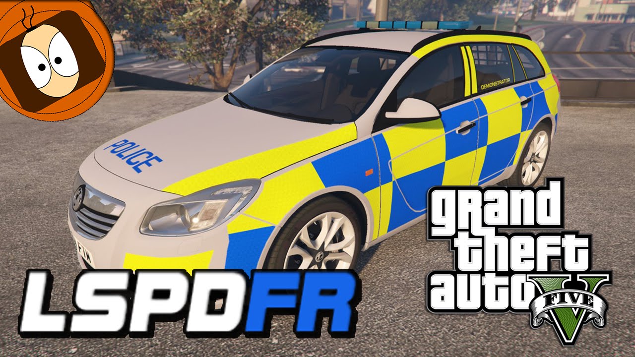 GTA 5 | POLICE : PATROUILLE EN OPEL POLICE INSIGNIA + HERSE ! | LSPDFR
