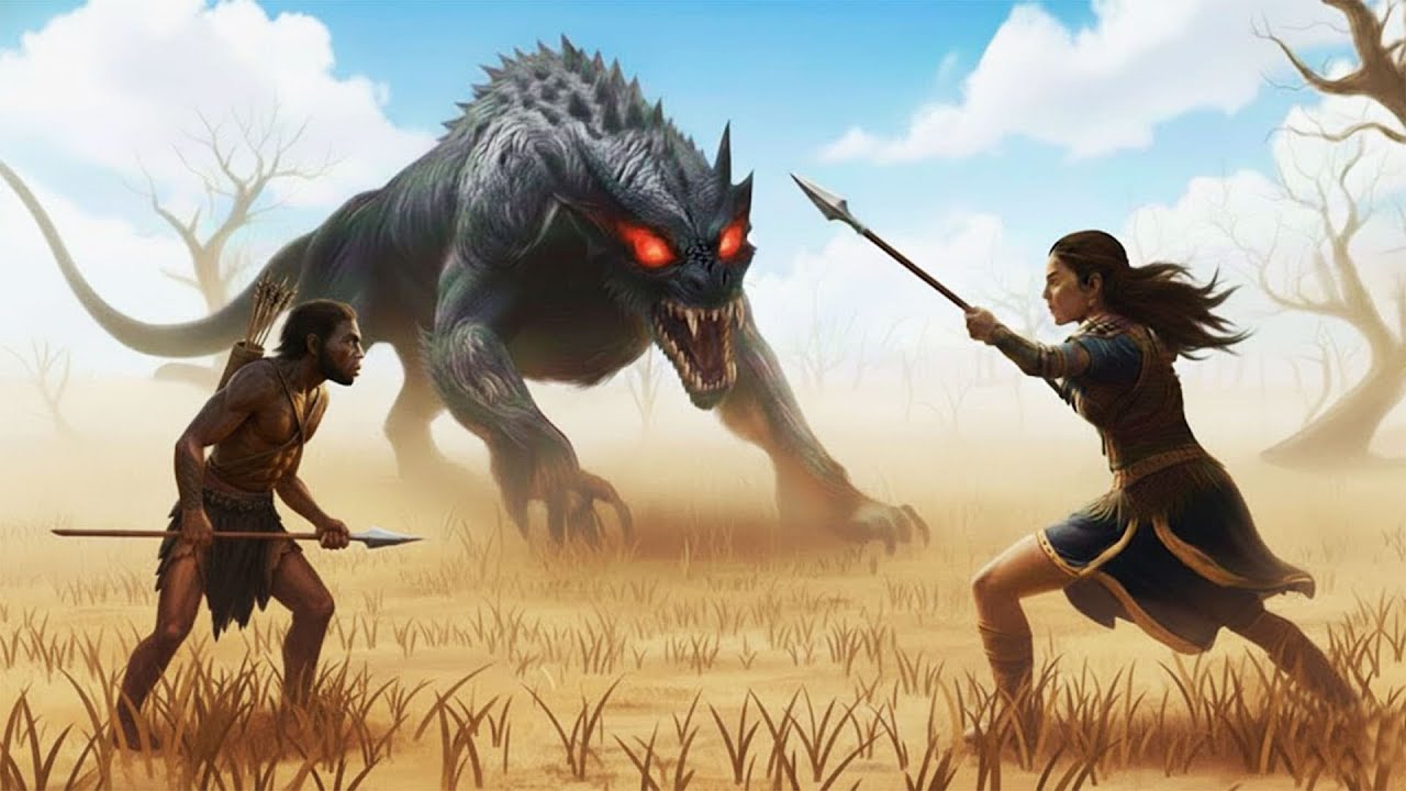 Life Million Years Ago | One Early Human Saved an Entire Village from a Deadly Beast
