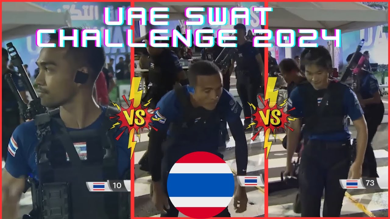 Таиланд | Командные внутренние соревнования | День 1 | Соревнования спецназа ОАЭ 2024 | Парад