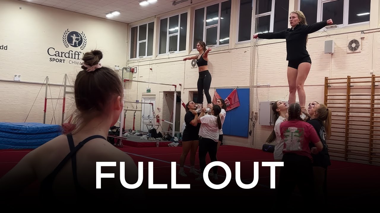 Full Out | Cardiff Met Cheer Team - Archers University Cheerleading Documentary