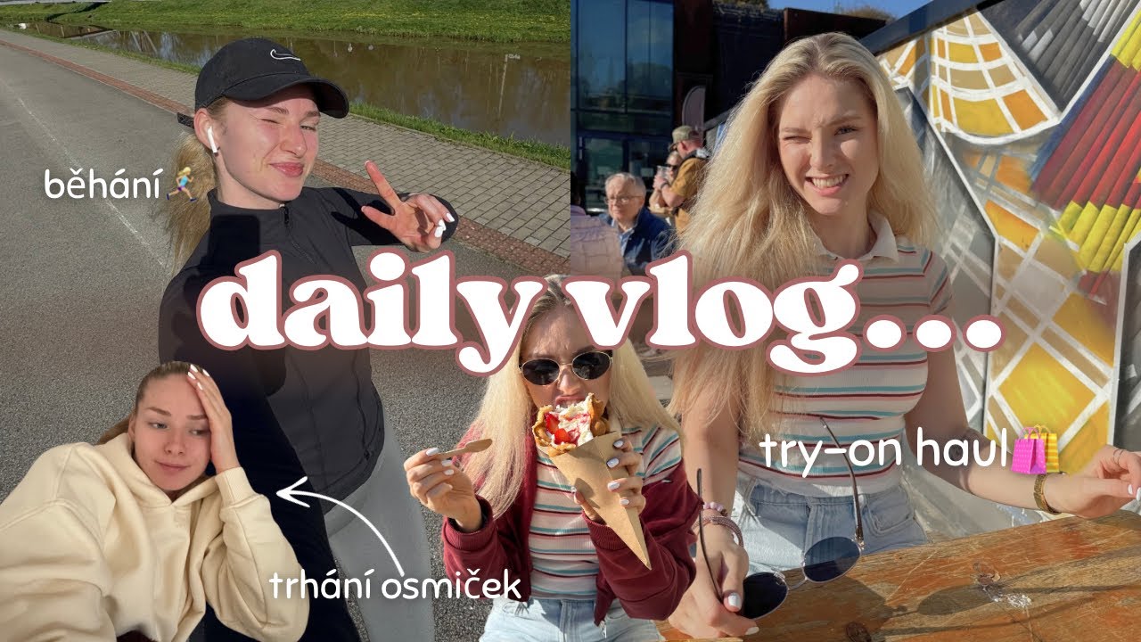 DAILY VLOG - nakupovala jsem až až, trhání osmičky a dny bez pohybu, nová kolekce...