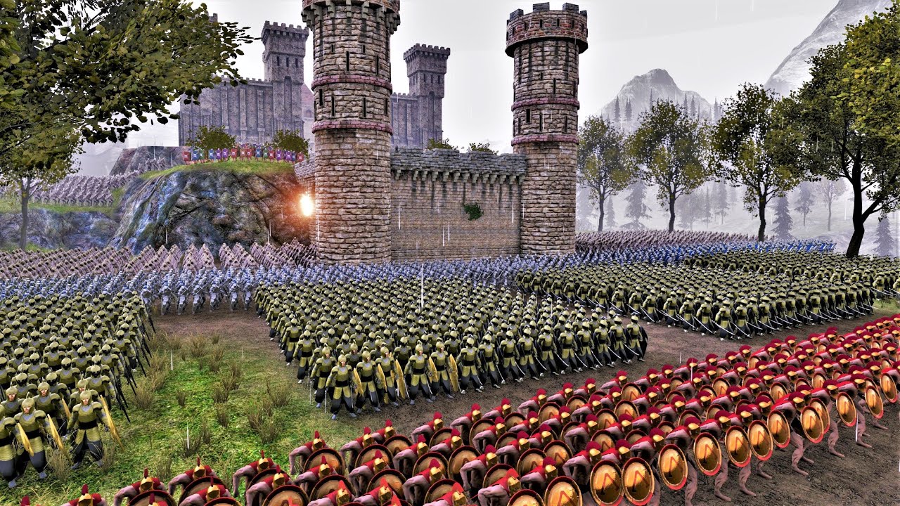 Evil of The Night Unleased on Humans, Elves & Orcs | Castle Defence - Ultimate Epic Battle Simulator