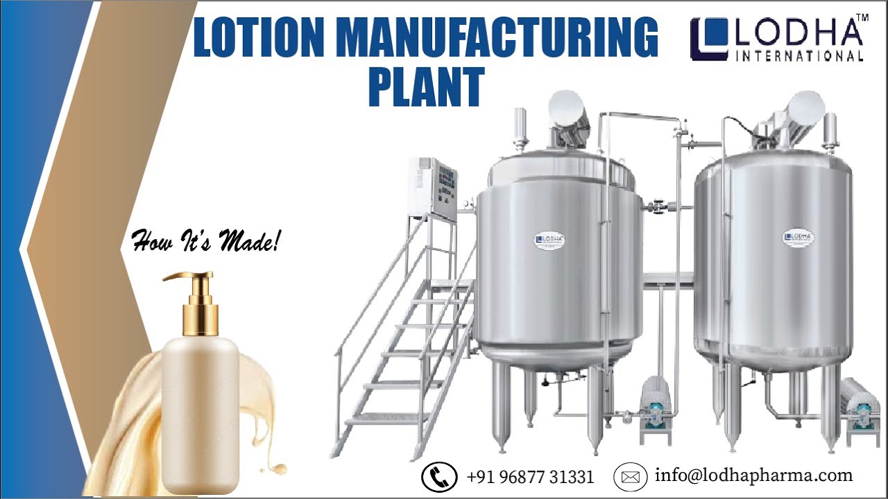 Inside a Lotion Manufacturing Plant: How It's Made