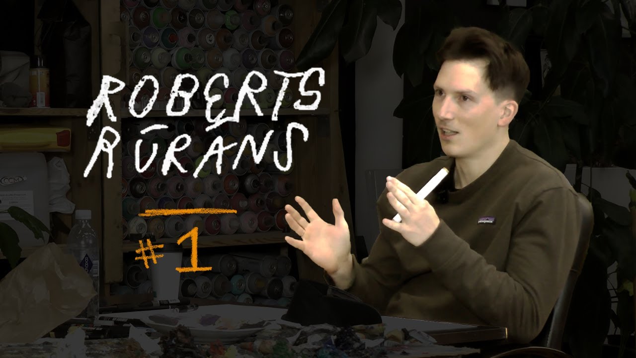 ilustrators Roberts Rūrāns sarunā ar Ēriku Cauni. Epizode 1.