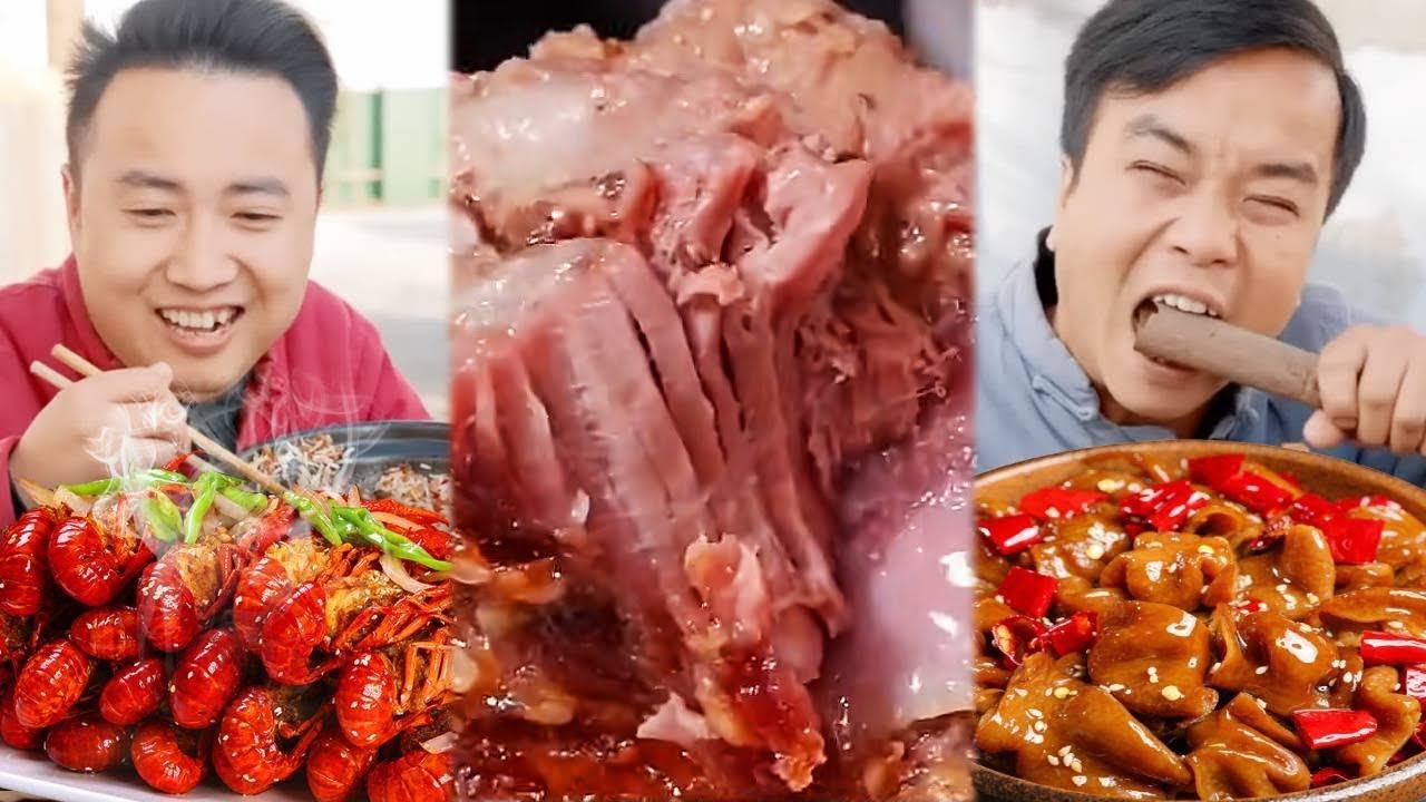 南瓜的庄就是不一样，没一个人逃得掉，尽是些不爱吃的！ #干饭兄弟#盲盒食物#mukbang#美食#盲盒