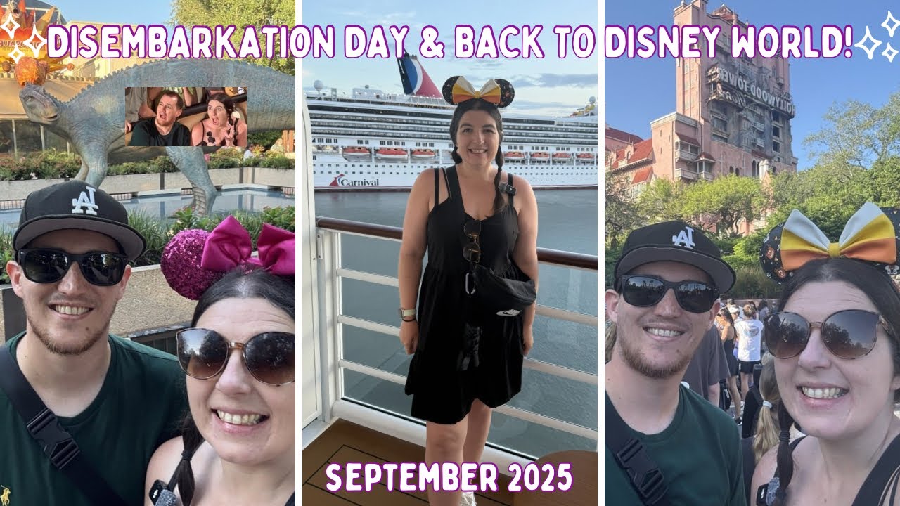 День высадки в Диснейленде! Успеем ли мы вернуться в WDW к открытию парка? | День 16, 25 сентября