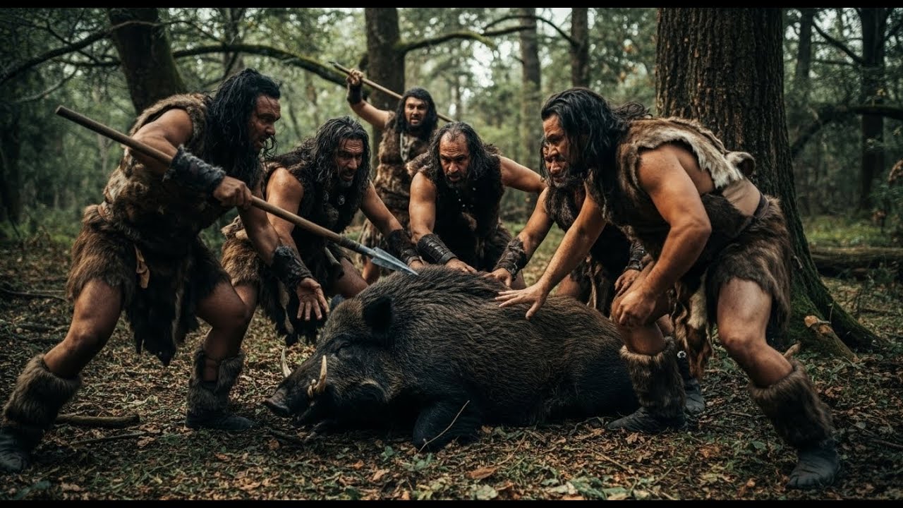 The Closing Ring Hunters Tightening Their Formation Around Exhausted Prey