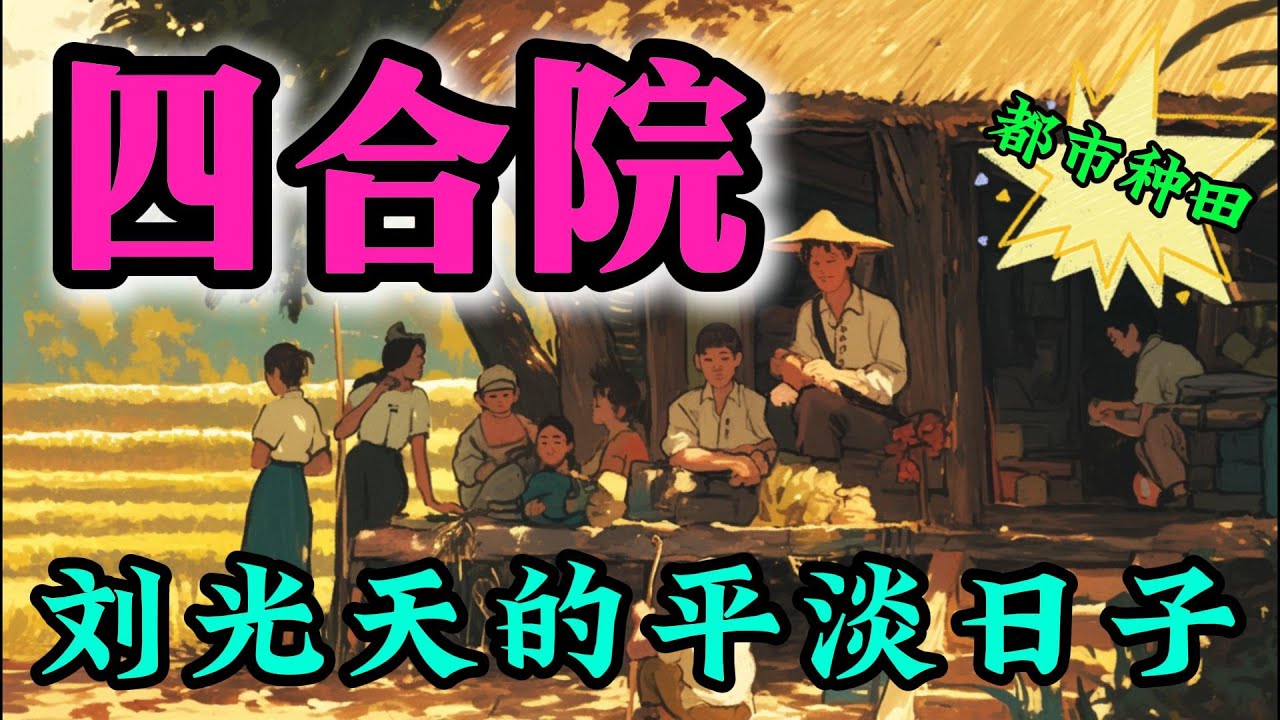 ✨完结文✨必看《四合院：刘光天的平淡日子 》 这本书平平淡淡…平平淡淡 这本书没有戾气  #四合院  #穿越  #有声书 #有声漫画 #一口气看完 #都市种田