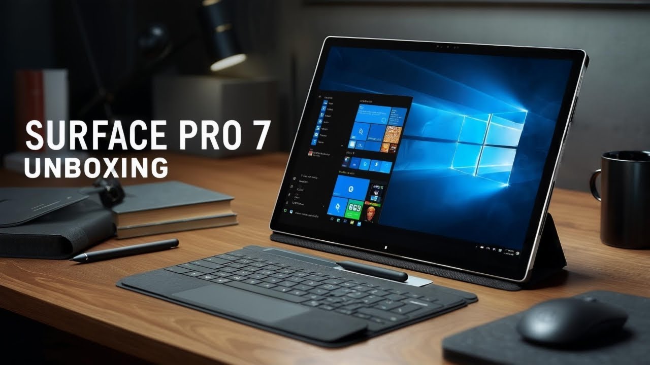 Unboxing the Microsoft Surface Pro 7 - A First Look at the Ultimate 2-in-1 Device