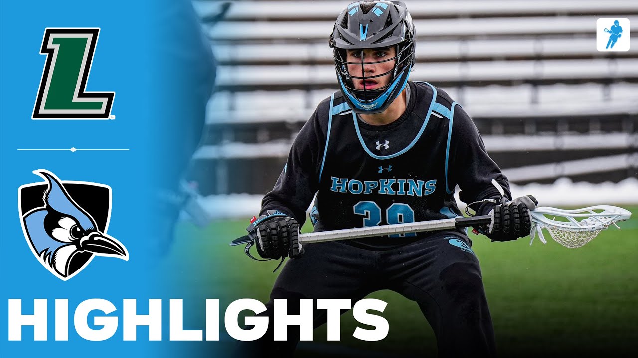 Loyola Maryland vs Hopkins | NCAA College Lacrosse | Highlights - February 15, 2025