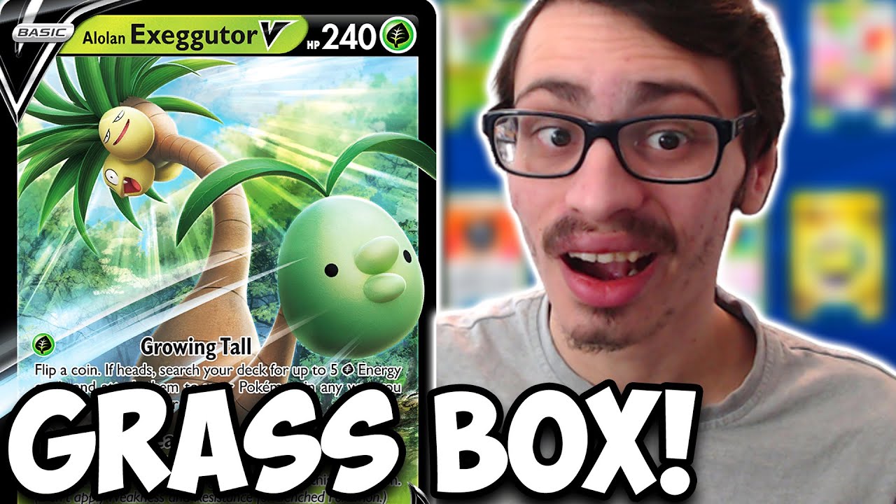 This Exeggutor V Grass BOX Deck Is Actually SO SICK! W/Rillaboom Pokemon GO PTCGO