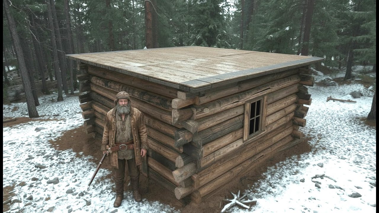 How This Mountain Man’s “Crazy” Death Trap  Outlasted Every Winter!