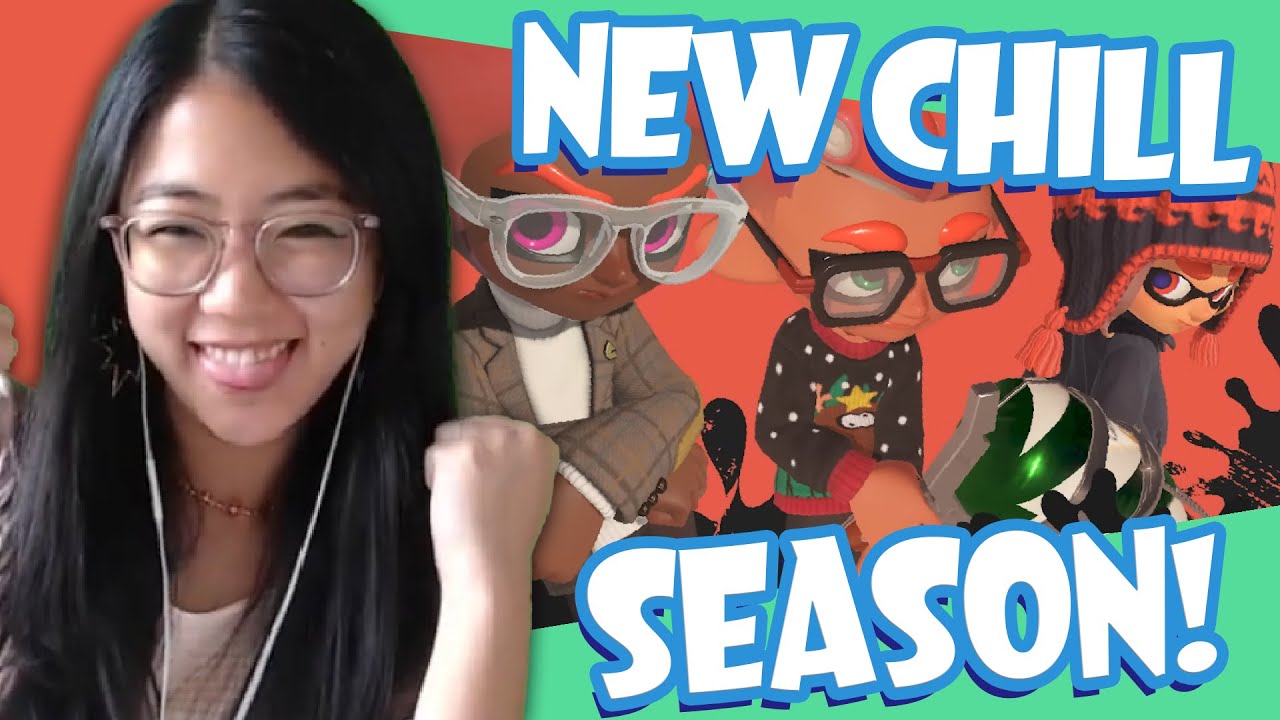 SPLATOON 3 CHILL SEASON 2023 REACTION (MELLANA REACTS)