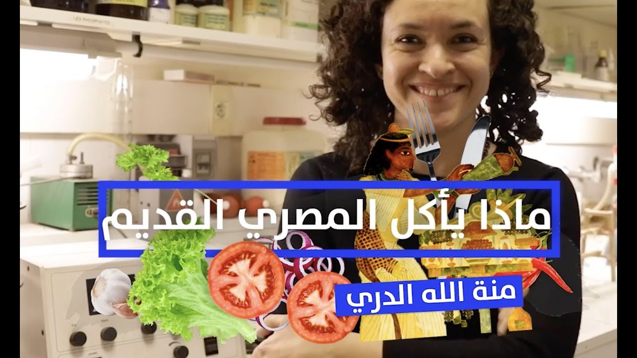 ماذا كان يأكل المصري القديم؟ مع منة الله الدري