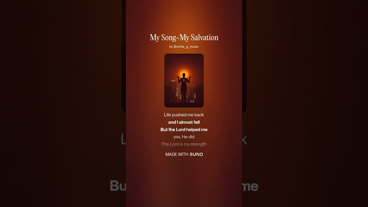 My Song My Salvation