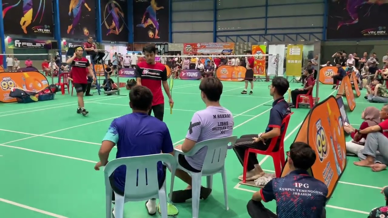 (Semi final) 3rd Set - [2]Boon Xin Yuan/Nur Mohd Azriyn vs [5/8]Sufiyud’din/Ariffin Nazri
