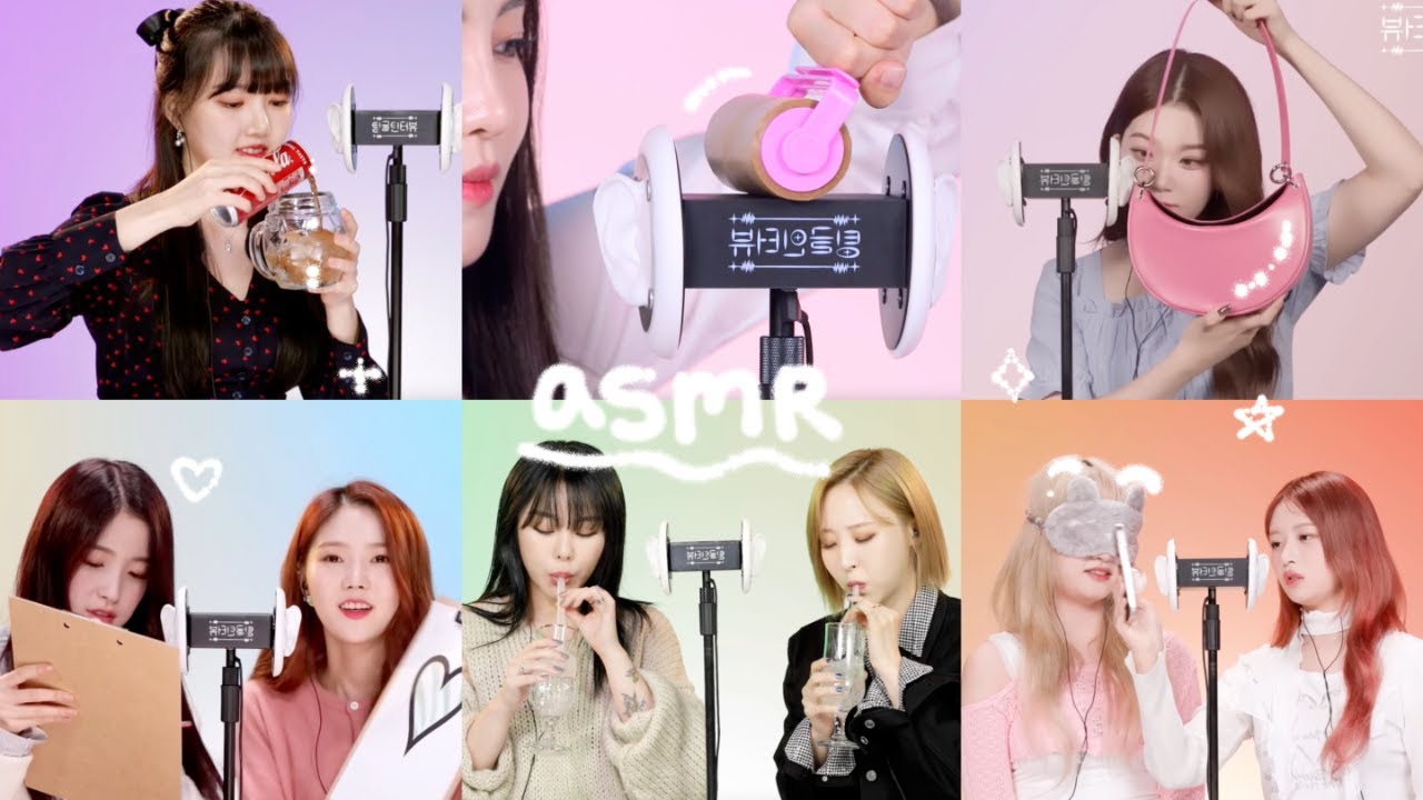 kpop tingle interview asmr parts 🤍 no talking/mouth sounds/eating, dark screen