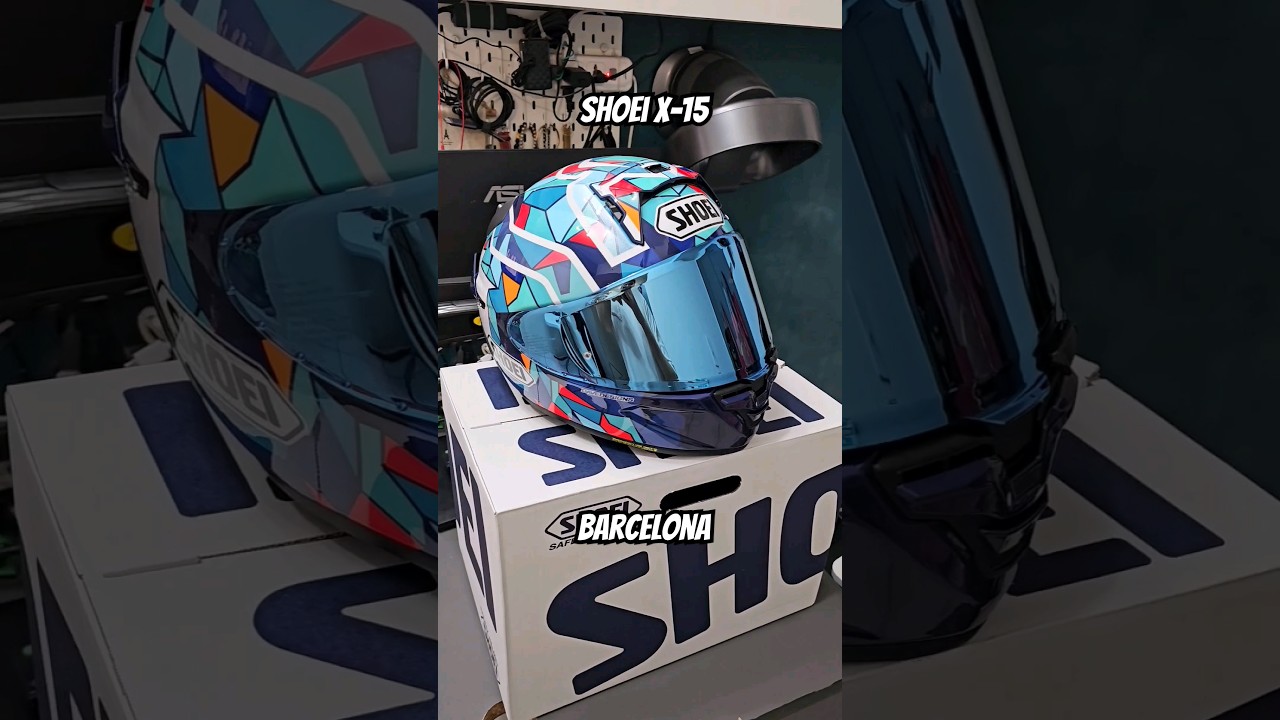 Shoei X-15 Barcelona panalo! 😎 | XSR900 🇵🇭 #yamahaxsr900 #xsr900 #shoei #shoeix15 #helmet #motovlog