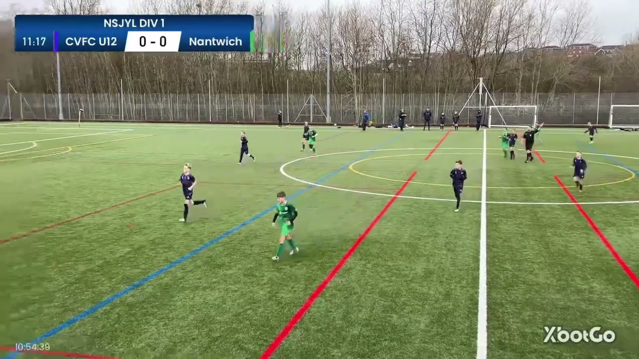 CVFC Miners U12’s v Nantwich Town U12’s