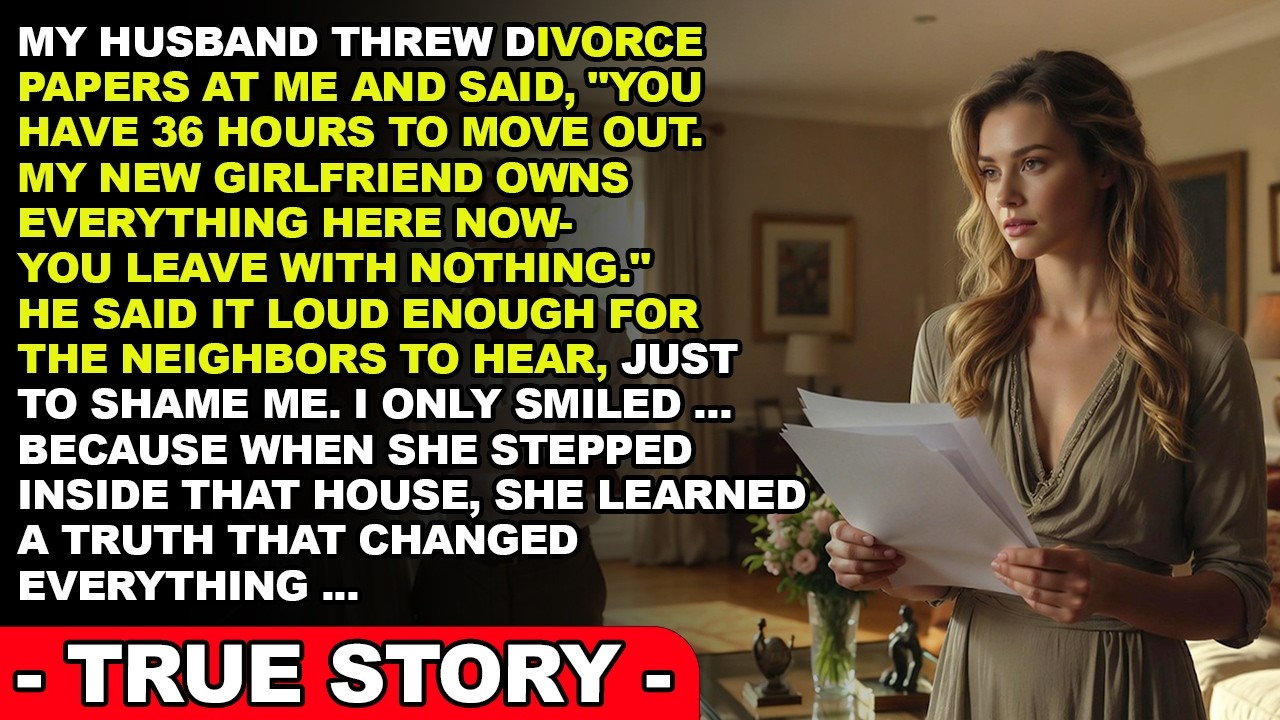 He Threw Divorce Papers To Impress His Girlfriend—Then I Exposed Them
