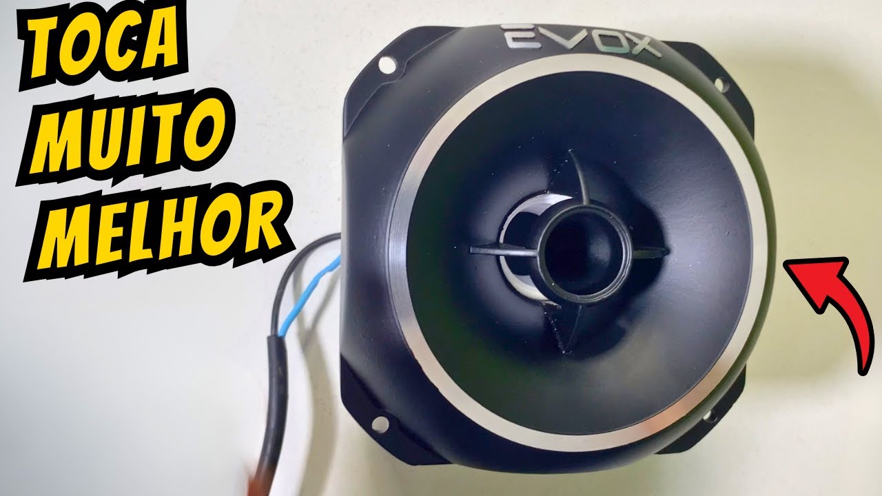 Expansor Corneta Alum&iacute;nio Evox C125 Driver 1p Rosca