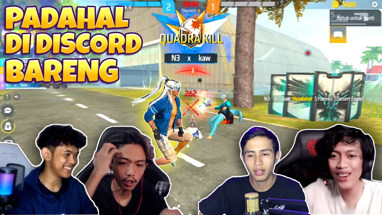 Prank Live Streaming Teman Satu Discord Gak Ada Yang Sadar Kalo Itu Gua