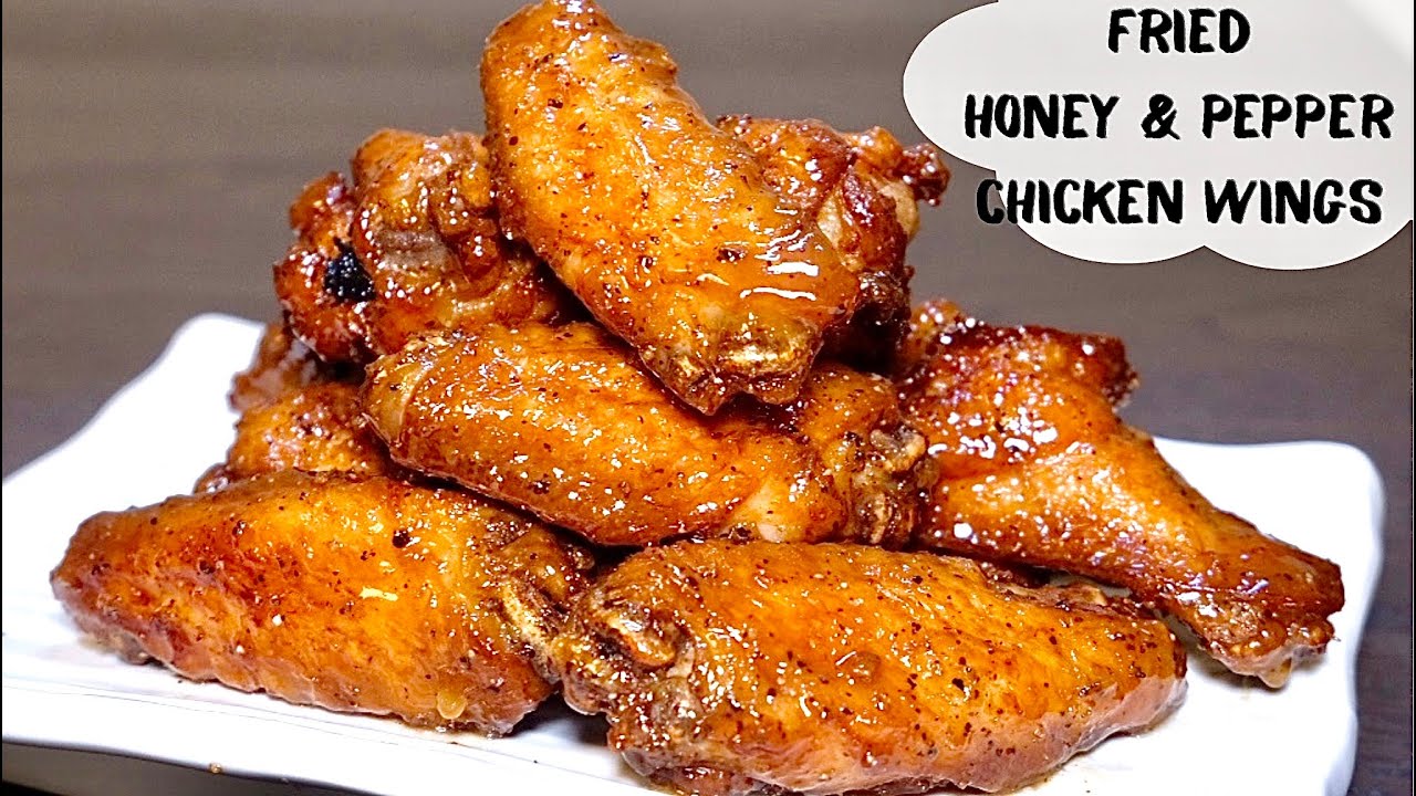 How to Make Crispy Honey Pepper Chicken Wings | Fried Chicken Recipe