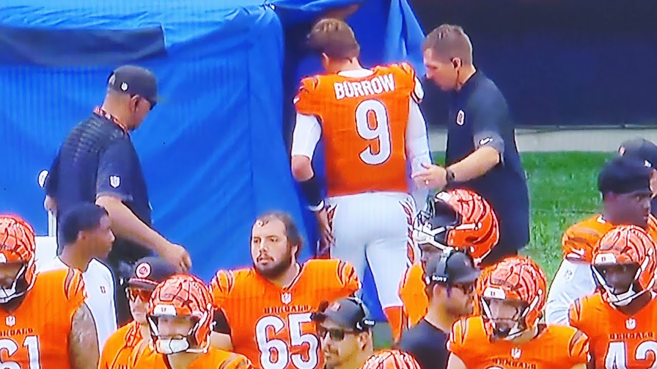 JOE BURROW LEFT TOE INJURY: JAGUARS VS. CINCINNATI BENGALS: NFL WEEK 2: SEPTEMBER 14, 2025: NFL 