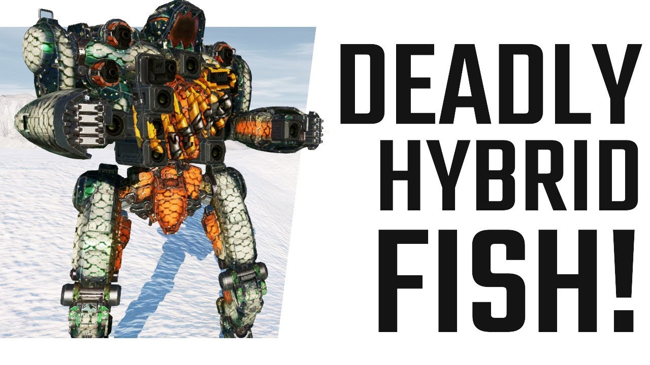 Deadly Hybrid Fish! Piranha Cipher Build - Mechwarrior Online The Daily Dose #754