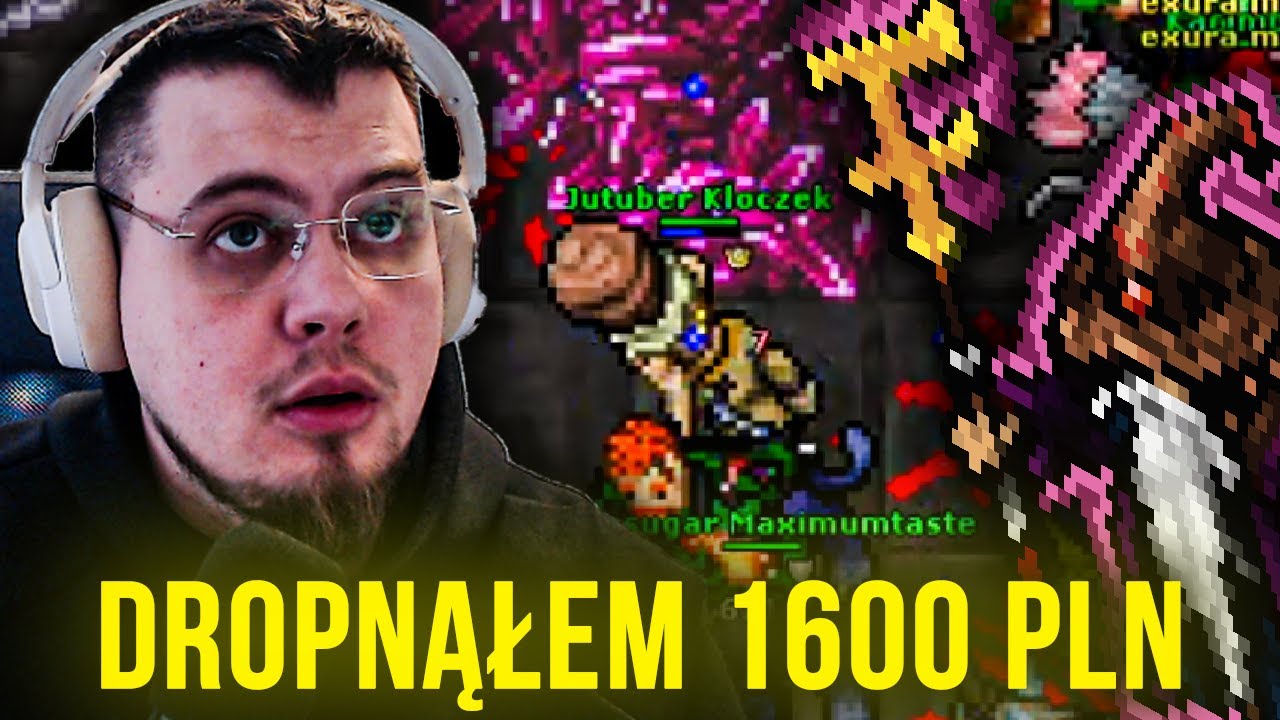 DROPNĄŁEM 10 000 TIBIA COINS [Tibia Sonira #12]