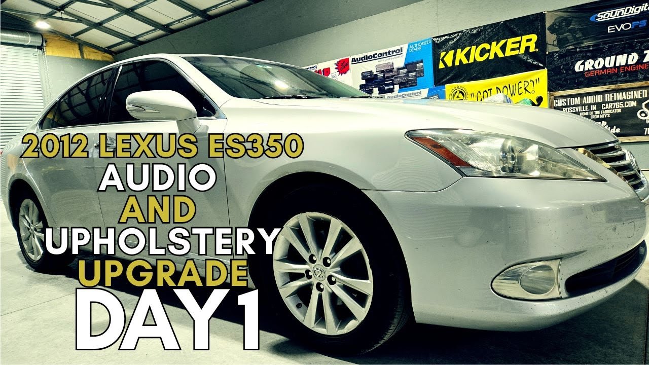 2012 Lexus ES350 Radio and Upholstery Upgrade