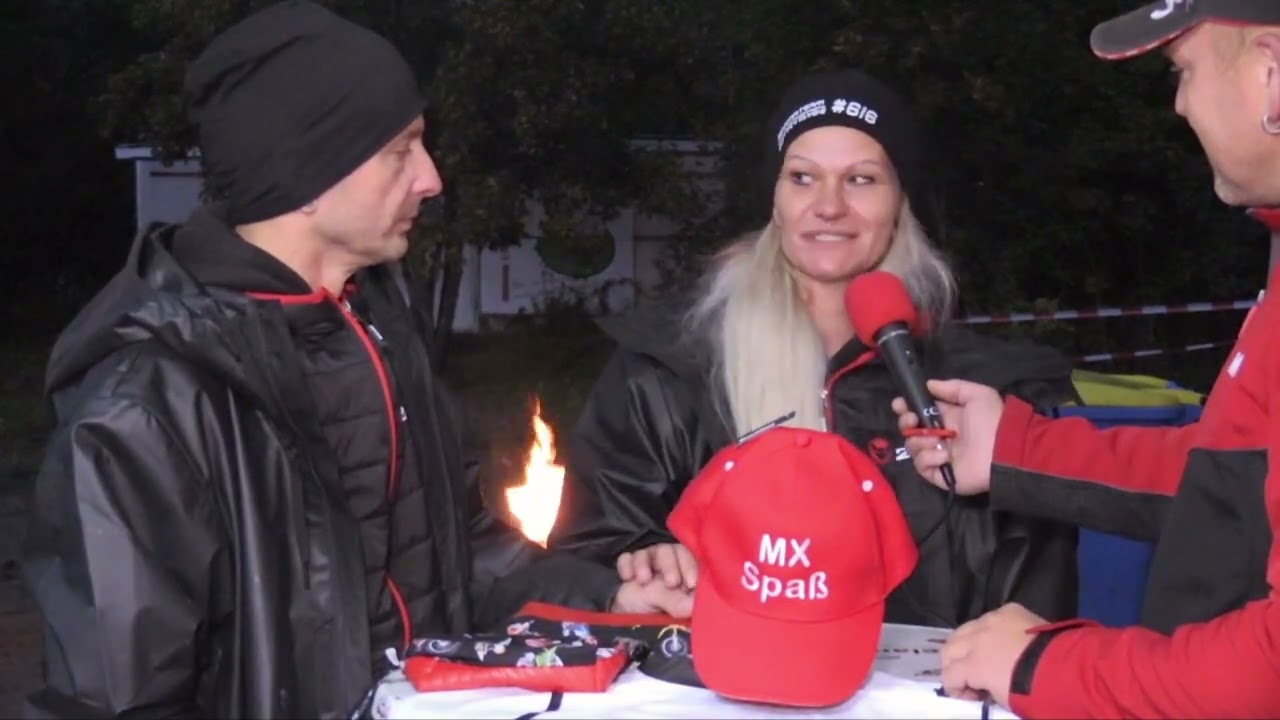 Sidecar Team im Interview in Apolda mit Danny Obeck.