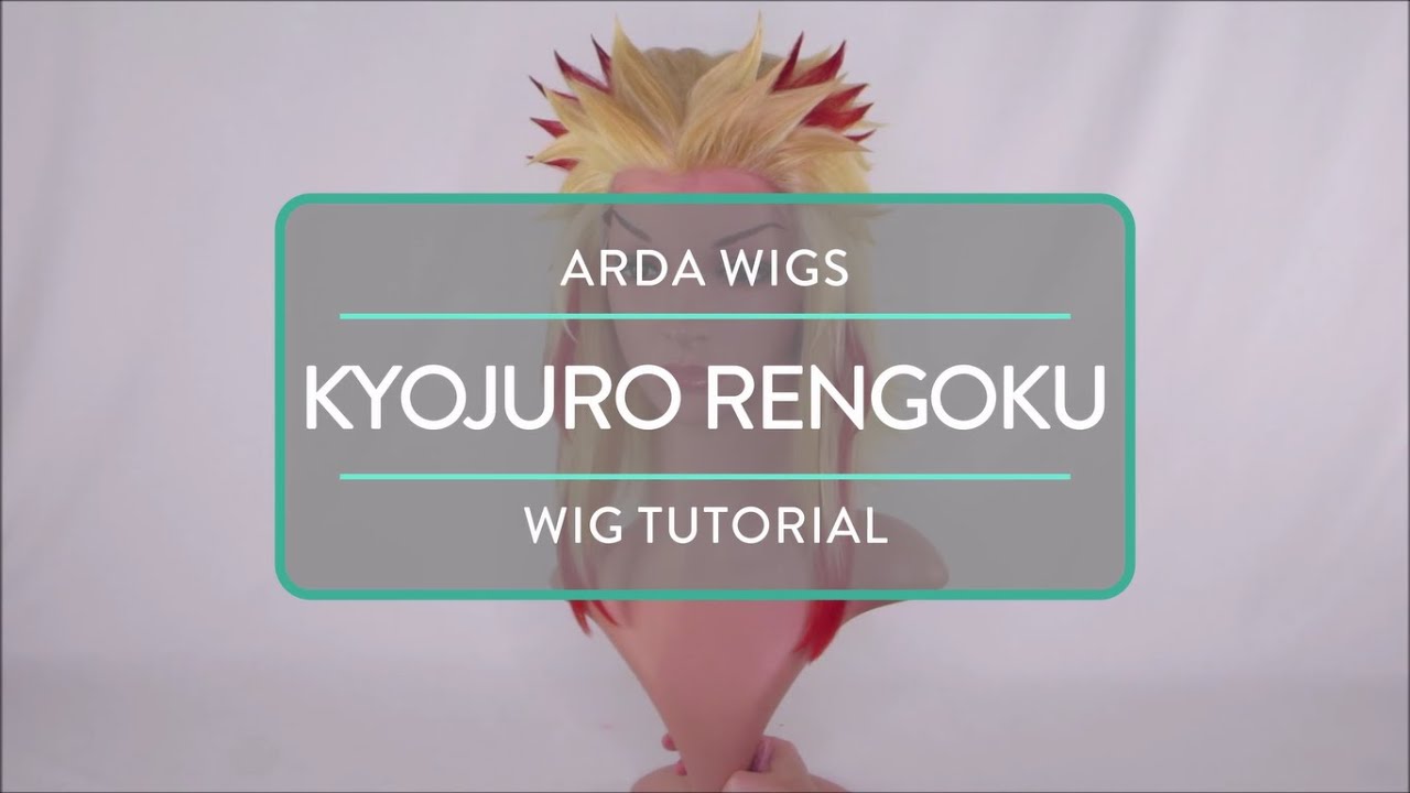 Kyojuro Rengoku Wig Tutorial