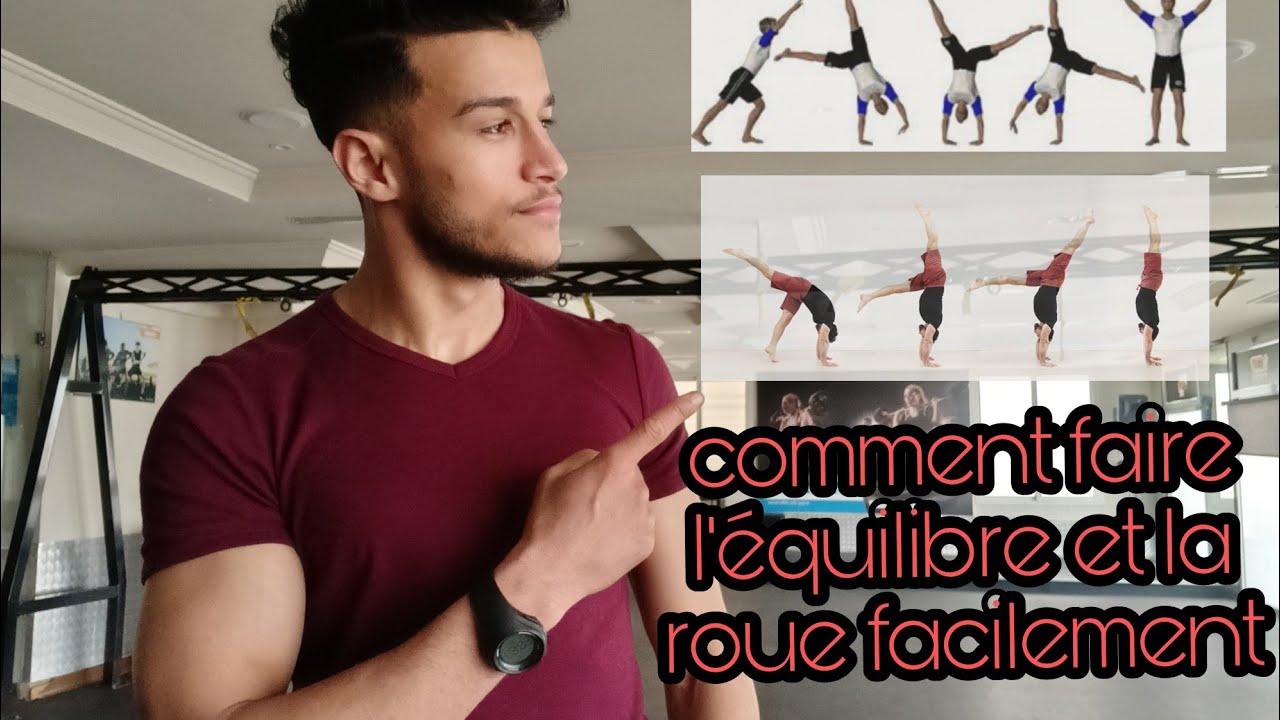 comment faire l'équilibre et la roue facilement 🤸❤️🔥