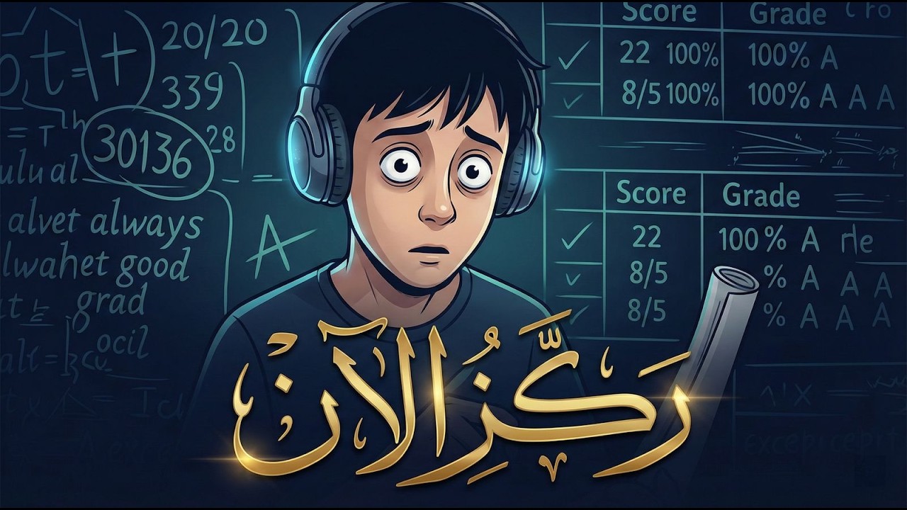 ادرس أقل واحصل على درجات أعلى: استراتيجية الدراسة الفعالة لنتائج مضمونة