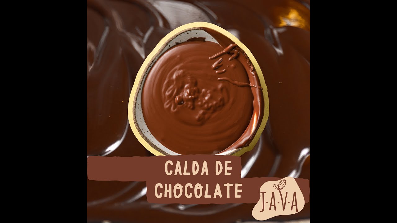 Calda de chocolate durinha para sorvete
