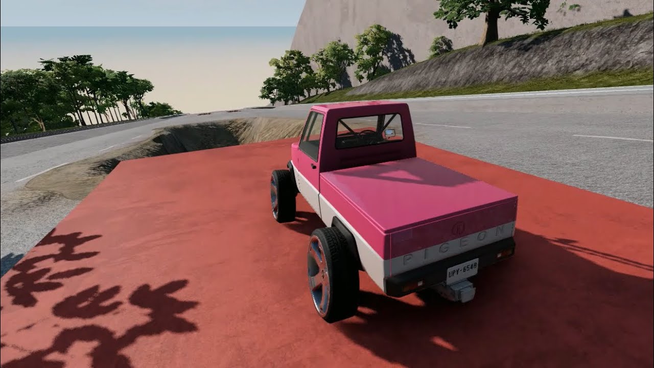 BeamNG.drive - Pigeon mods goes downhill