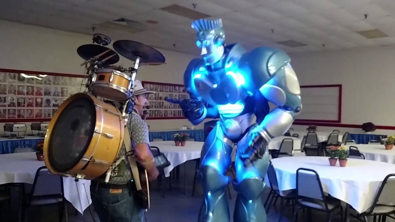 Rocket Man with Rock-It The Robot