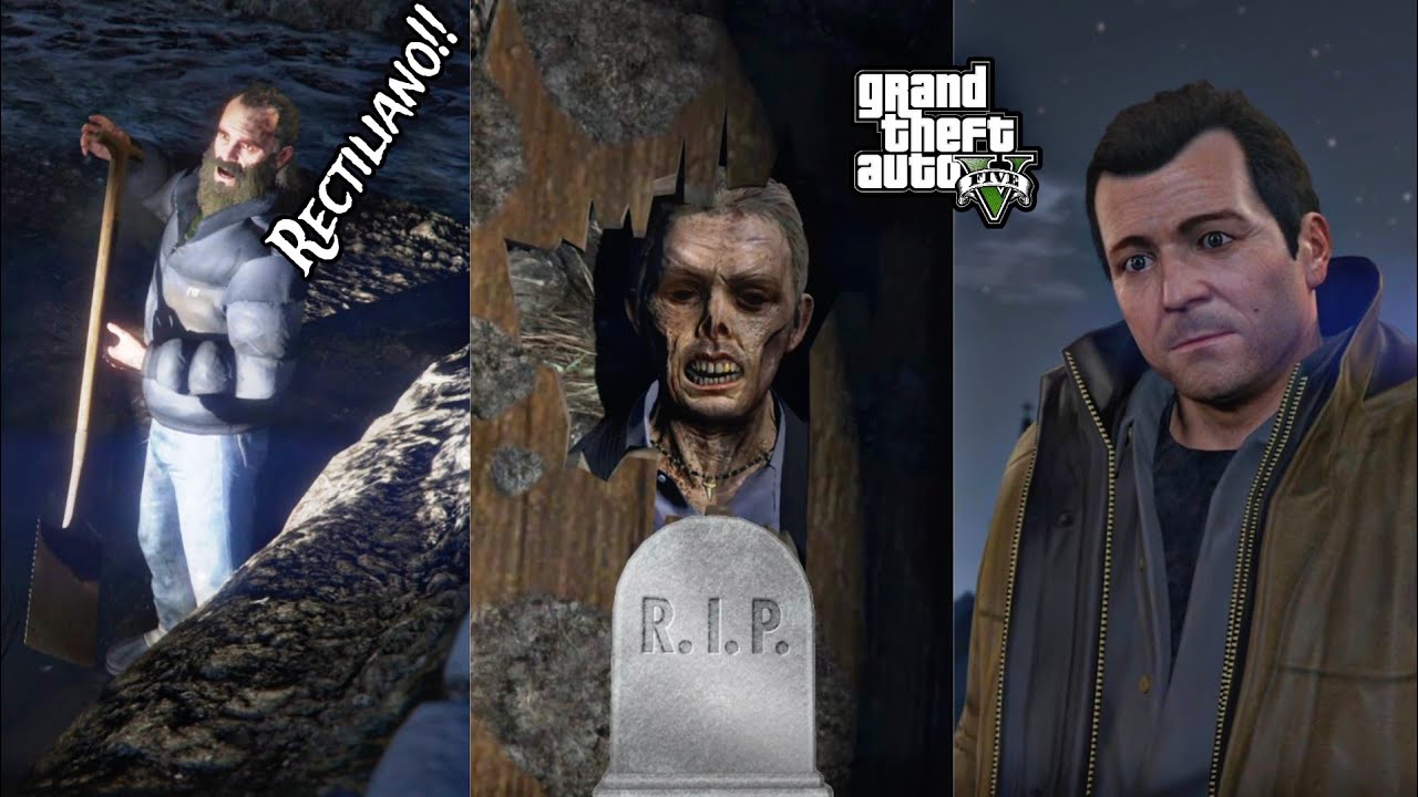 Trevor excavó la tumba de Michael y descubre que Brad está muerto