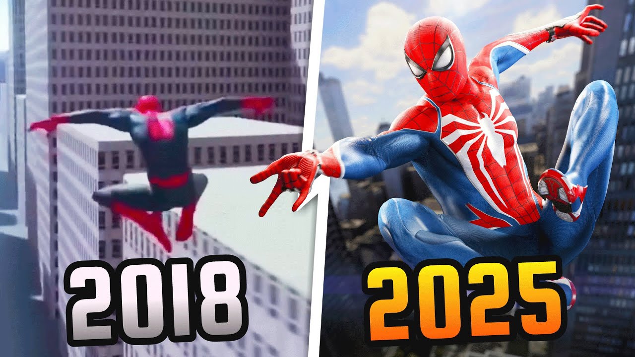 Эволюция игр Marvel's Spider-Man