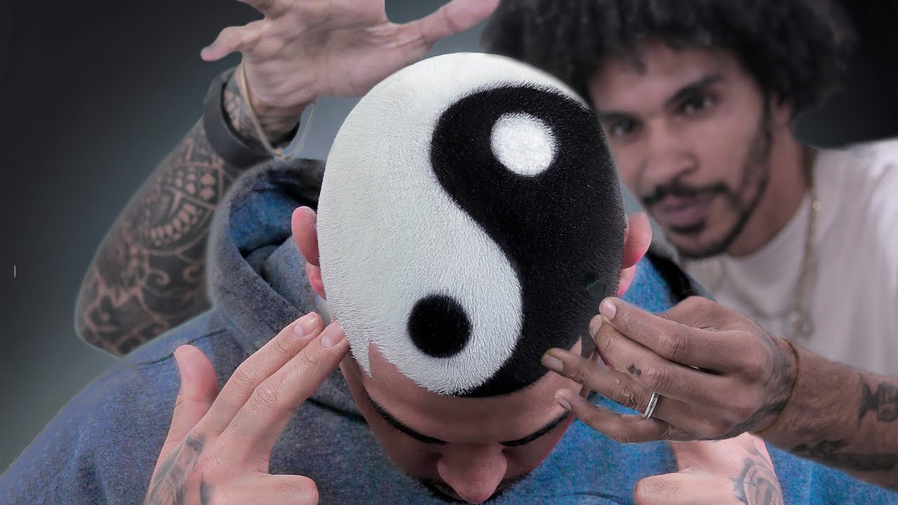 GOOD AND BAD HAIRCUT ☯️ INCRÍVEL CABELO YIN YANG
