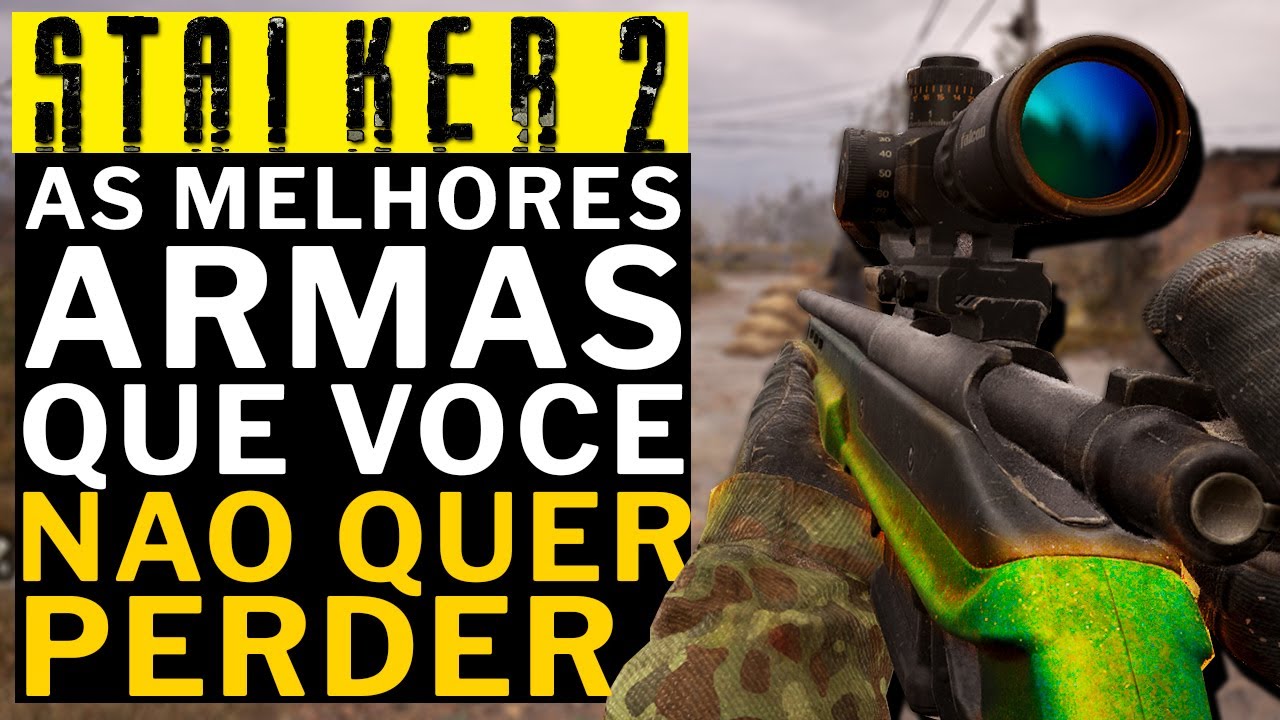 STALKER 2 - PEGUE as MELHORES ARMAS KHAROD, DNIPRO, M701 SUPER, SAIGA D12 e RINOCERONTE!!!