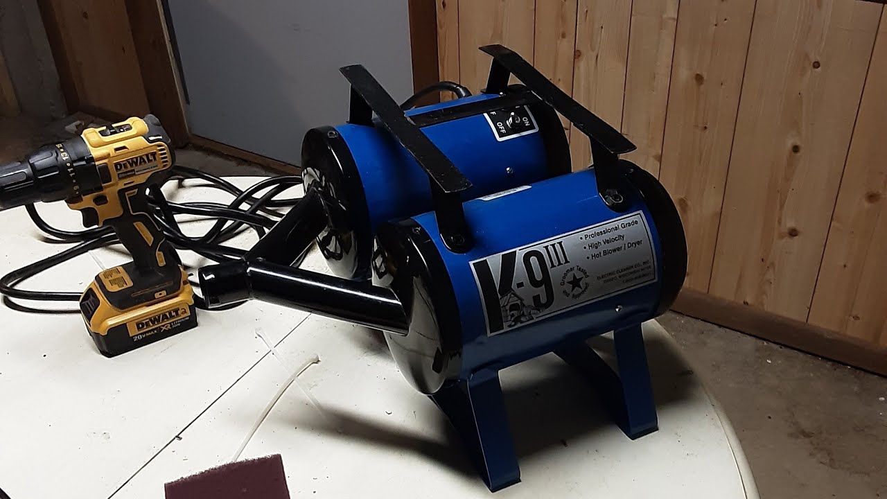 How to replace motors on a K9 III dryer