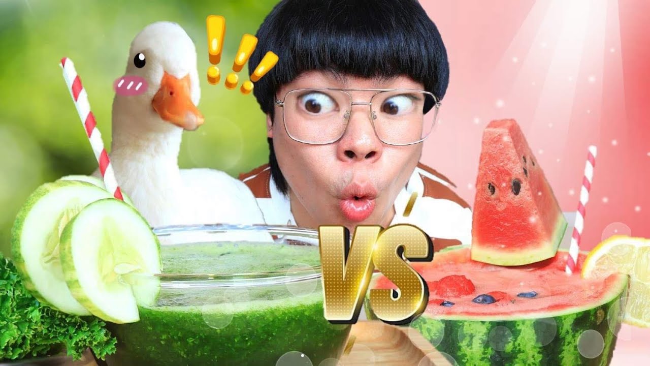 ผัก VS ผลไม้  แข่งทำน้ำปั่น เป็ดน้อยจะเลือกของใคร?? | ครัวบนโต๊ะ EP.12